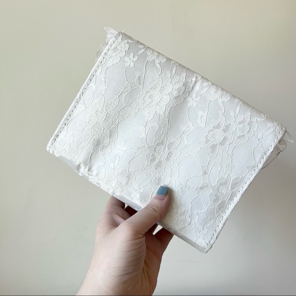 Vintage Y2K 90s lace clutch - Picture 3 of 5